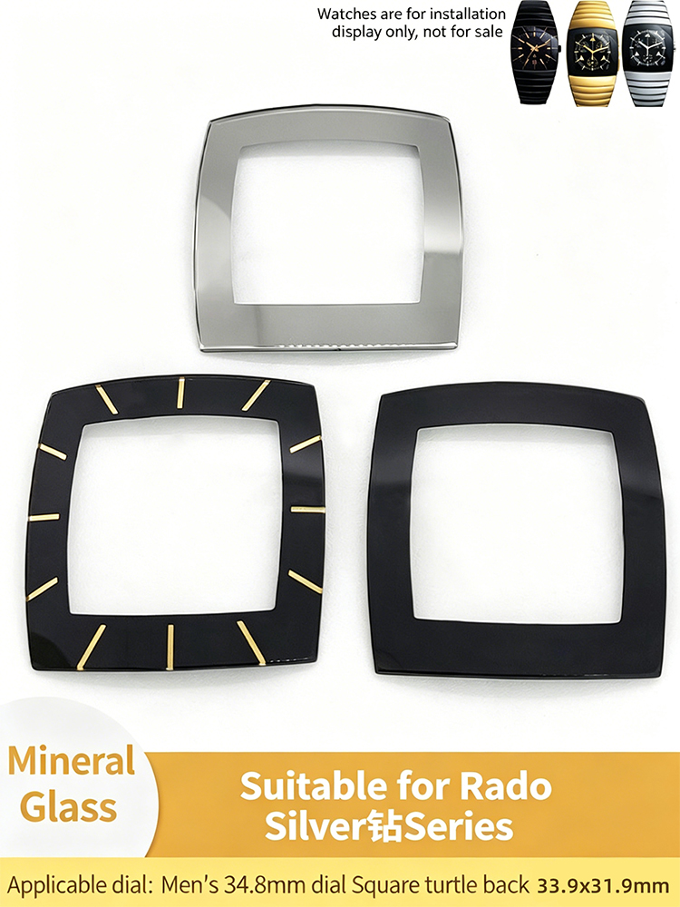 Vierkant Koepelvormig Mineraal - Watch Crystal Replacement recensie en prijs