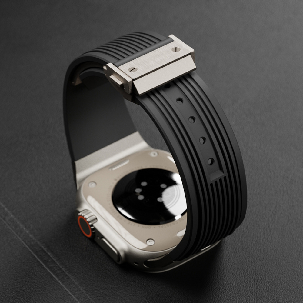 Siliconen band voor Apple Watc - Smartwatch Slim Watches For Men recensie en prijs