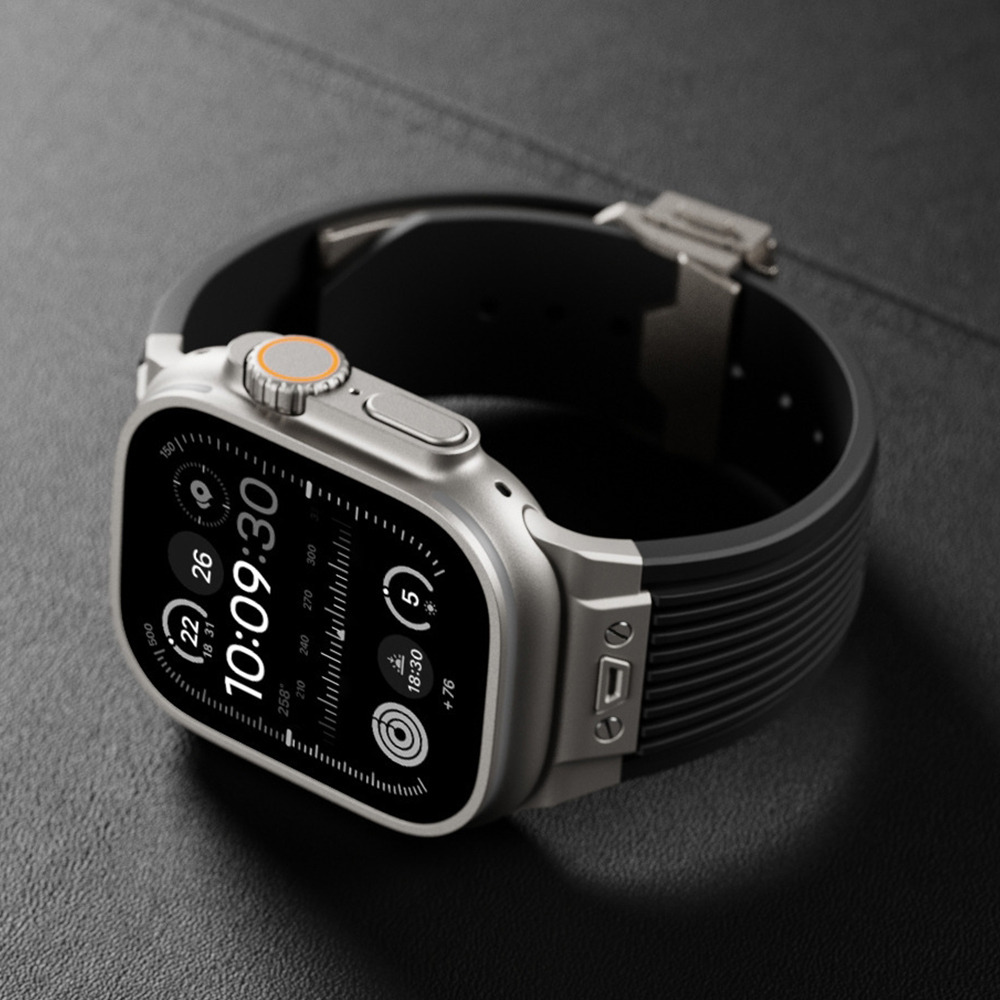 Siliconen band voor Apple Watc - Smartwatch Slim Watches For Men recensie en prijs