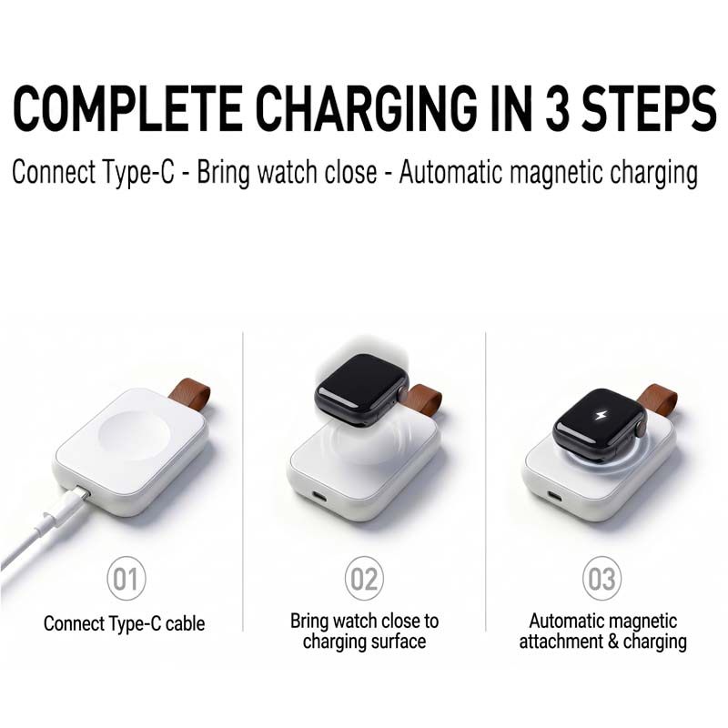 Type C opladerdock voor X8/X7  - Watch X7 recensie en prijs