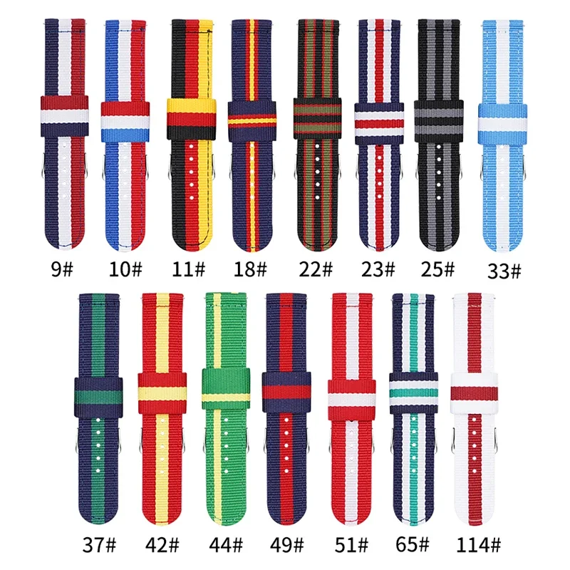20 mm 22 mm geweven nylon band - Nato Strap Nylon recensie en prijs