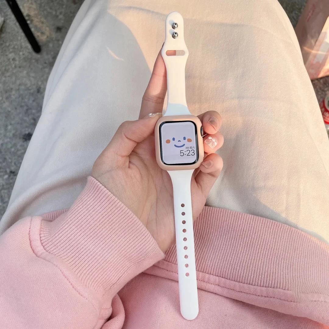 Slanke siliconen band voor App - Smartwatch Slim Watches For Men recensie en prijs