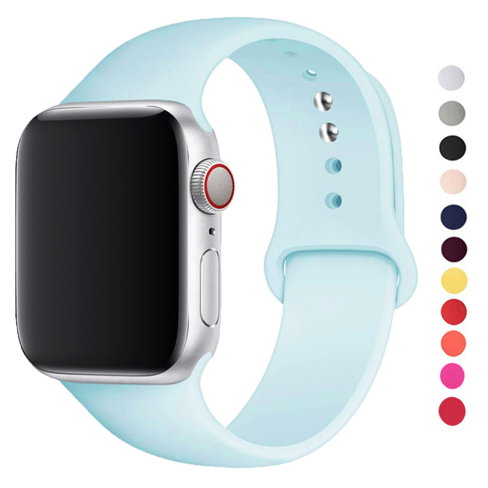 Siliconen band voor Apple Watc - Smartwatch Apple Watches For Men recensie en prijs