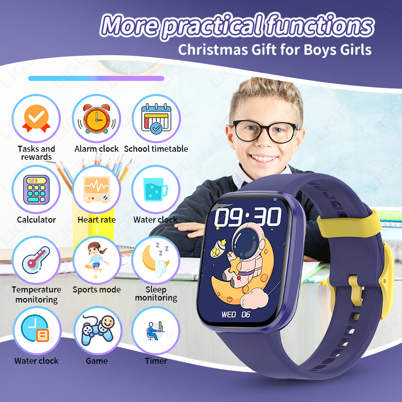 Lige Kinderen Smart Watch Dame - Smartwatch Digital Watches For Girls recensie en prijs