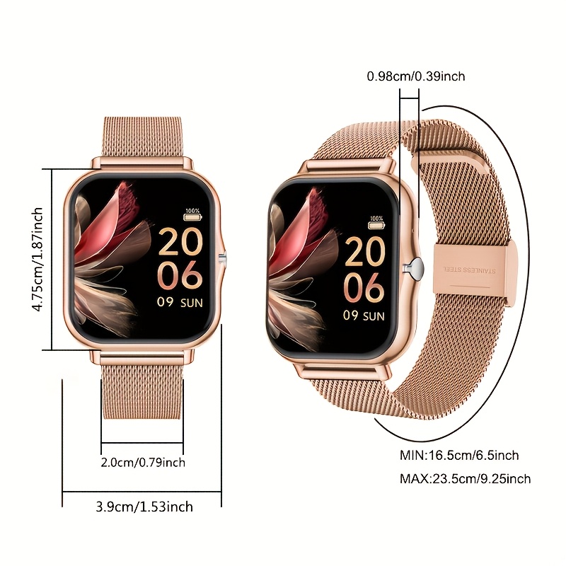 Smartwatch met volledig touchs - Smartwatch Stylish Watches For Women recensie en prijs